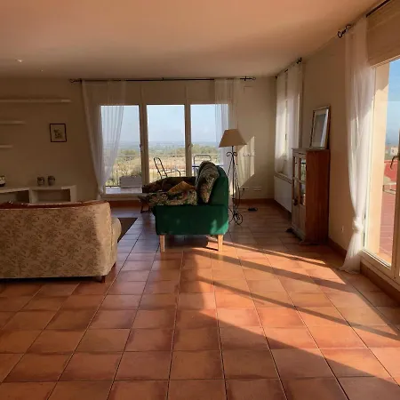Ferienwohnung L'Albaida, Tranquility, Views Of Sea And Mountains Vilanova de Escornalbou Exterior foto