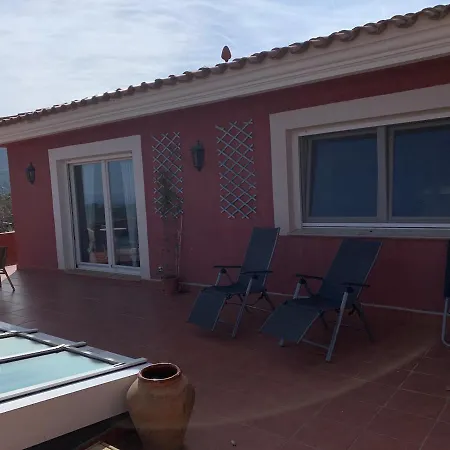 Ferienwohnung L'Albaida, Tranquility, Views Of Sea And Mountains Vilanova de Escornalbou Exterior foto